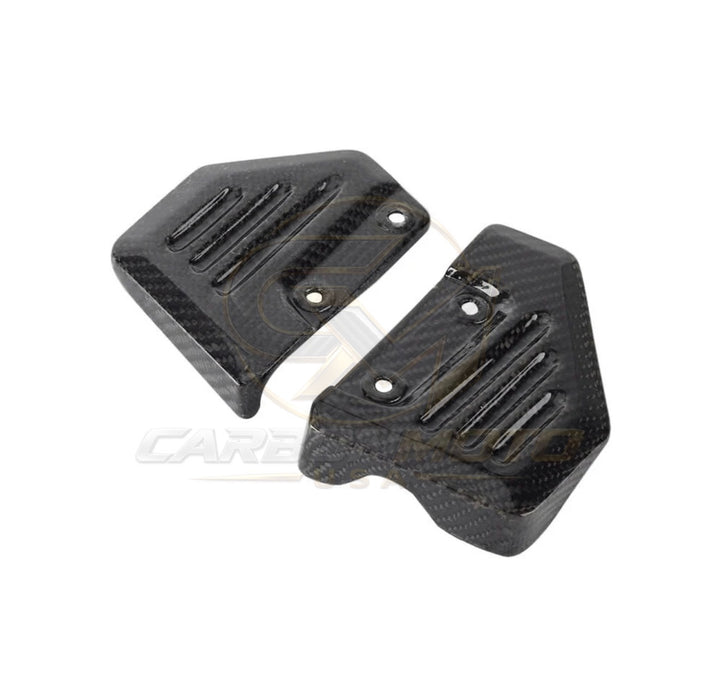 Harley Davidson Pan America Carbon Fiber Heel Guards Vented