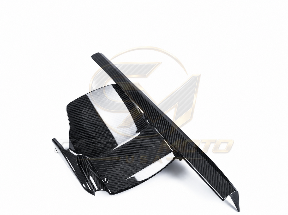 Harley Davidson Pan America Carbon Fiber Rear Fender Hugger & Chain Guard