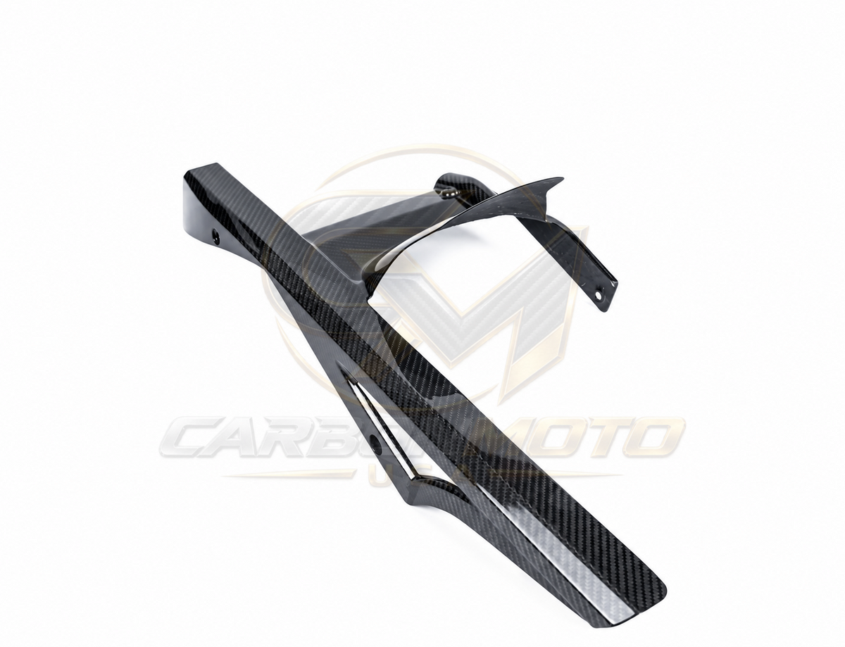Harley Davidson Pan America Carbon Fiber Rear Fender Hugger & Chain Guard
