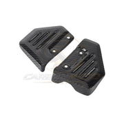 Harley Davidson Pan America Carbon Fiber Heel Guards Vented