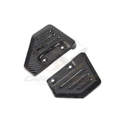 Harley Davidson Pan America Carbon Fiber Heel Guards Vented