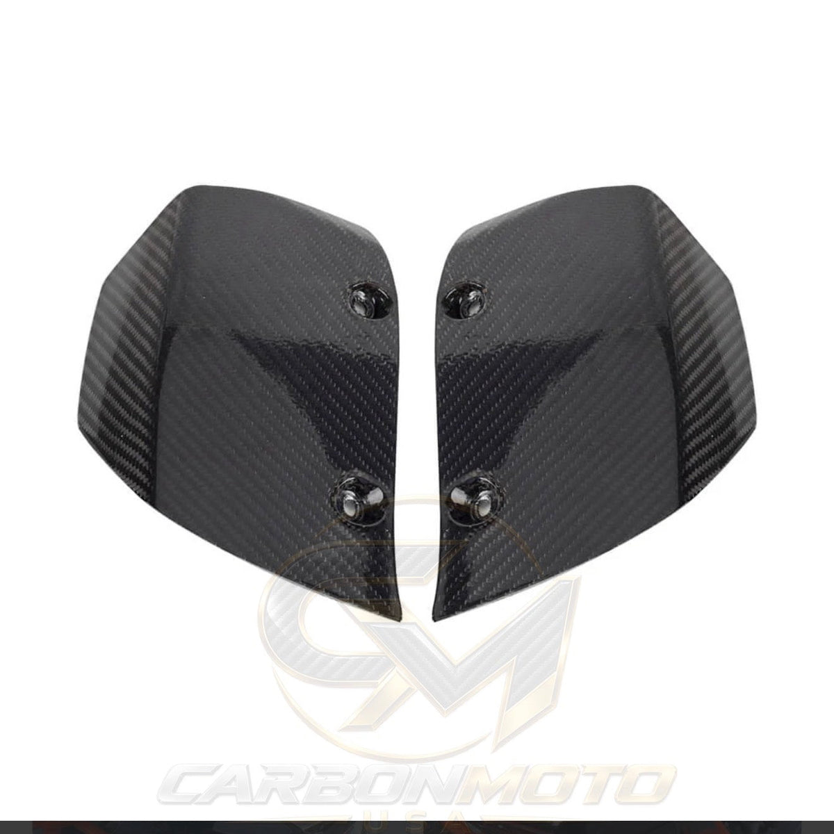 Harley Davidson Pan America Carbon Fiber Winglets Wind Deflectors